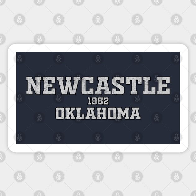 Newcastle Oklahoma Sticker by RAADesigns